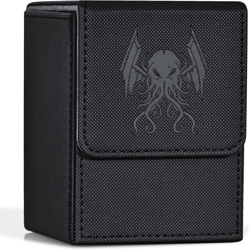 Card Deck Box for MTG Yugioh TCG, Card Storage Box with Dividers Holds 100+ Slee - Image 13