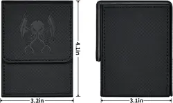 Card Deck Box for MTG Yugioh TCG, Card Storage Box with Dividers Holds 100+ Slee - Image 2