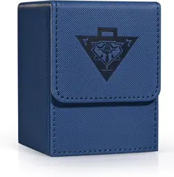Card Deck Box for MTG Yugioh TCG, Card Storage Box with Dividers Holds 100+ Slee - Image 7