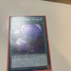 Foolish Burial Goods Secret Rare 1st edition RATE-EN065 Yugioh - Image 4