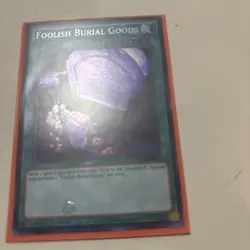 Foolish Burial Goods Secret Rare 1st edition RATE-EN065 Yugioh - Image 5