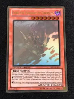 Yugioh Gorz The Emissary of Darkness GLD5-EN024 GHOST (NM) - Image 2