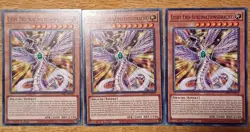 YuGiOh! 3x Light End Sublimation Dragon - INFO-EN010 - Common - NM - 1st Edition - Image 3