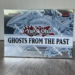 1st Edition GHOSTS FROM THE PAST 3 PACKS PER BOX YuGiOh SEALED 2020 - Image 1