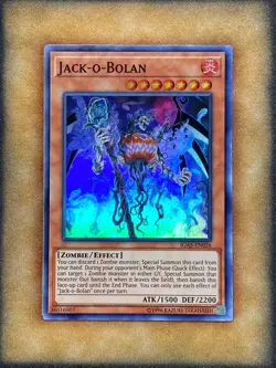 Yugioh Jack-o-Bolan IGAS-EN026 Super Rare NM - Image 1