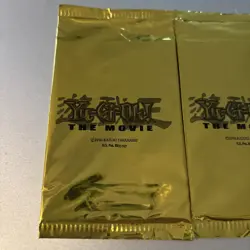 1996 Yugioh The Movie Card Sealed Two Packs - Image 6