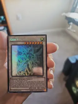 Yu-Gi-Oh TCG Clear Wing Synchro Dragon Ghost Rare 1st Edition CROS-EN046 - Image 3