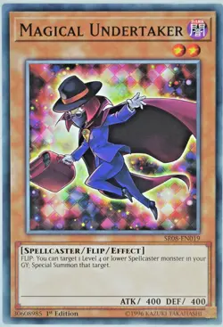 Yugioh Magical Undertaker SR08-EN019 Common 1st Edition - Image 1