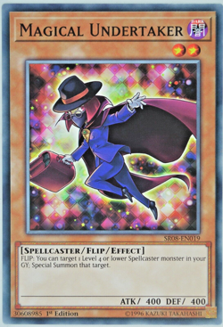 Yugioh Magical Undertaker SR08-EN019 Common 1st Edition - Image 2
