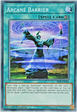 Yugioh Arcane Barrier SR08-EN026 Common 1st Edition - Image 2