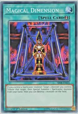 Yugioh Magical Dimension SR08-EN031 Common 1st Edition - Image 1