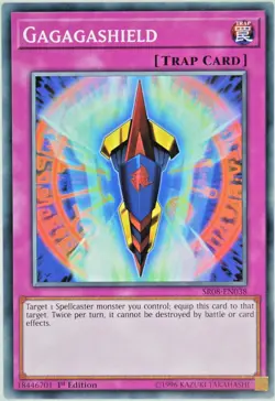 Yugioh Gagagashield SR08-EN038 Common 1st Edition - Image 1