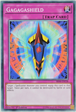Yugioh Gagagashield SR08-EN038 Common 1st Edition - Image 2