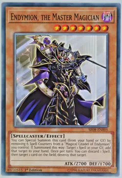 Yugioh Endymion, the Master Magician SR08-EN005 Common 1st Edition - Image 1