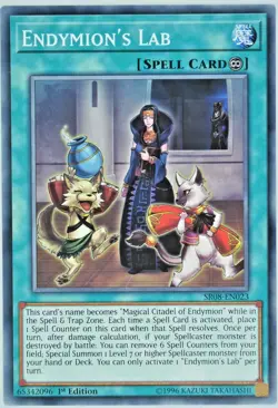 Yugioh Endymion's Lab SR08-EN023 Common 1st Edition - Image 1