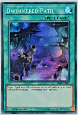 Yugioh Dwimmered Path SR08-EN041 Super Rare 1st Edition - Image 1