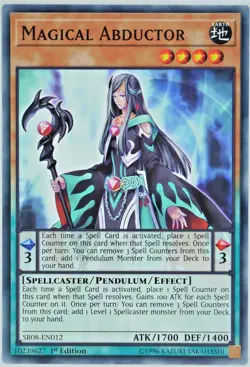 Yugioh Magical Abductor SR08-EN012 Common 1st Edition - Image 1