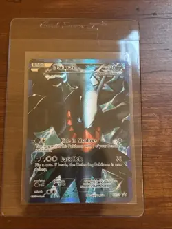 2013 Pokemon Black and White Darkrai Promo Full Art BW73 Holo Team Plasma - Image 1