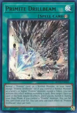 x1 Primite Drillbeam - ROTA-EN060 - Ultra Rare - 1st Edition Yu-Gi-Oh! M/NM - Image 1