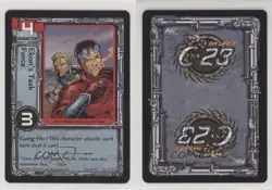 1998 Jim Lee's C-23 Collectible Card Game Ekon's Task Force #12 c7w - Image 3