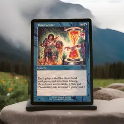 Mtg - Timetwister - 30th Anniversary - Retro Frame - Artist Alter - Legacy -Read - Image 1