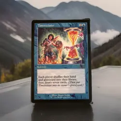 Mtg - Timetwister - 30th Anniversary - Retro Frame - Artist Alter - Legacy -Read - Image 2