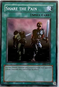 Share the Pain - MRD-E140 - Common Unlimited Yugioh TCG Card - Image 1