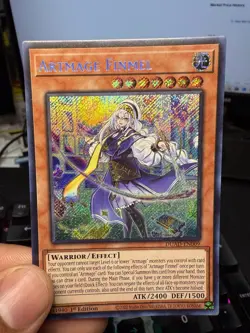 Yugioh Artmage Finmel DUAD-EN009 Duelist's Advance 1st Edition - Image 1