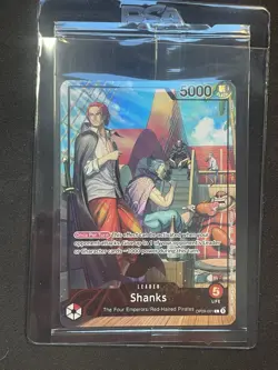 One Piece SHANKS OP09-001 - Promo Card PSA Limited Edition July 2025 SEALED New! - Image 1