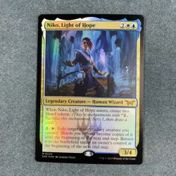 Magic the Gathering - Niko, Light of Hope - Foil - Duskmourn - MTG - Image 1