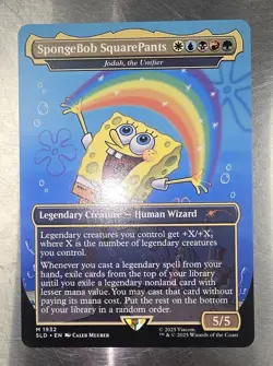 MTG Ã— Secret Lair Drop - SpongeBob SquarePants - Jodah, the Unifier - Regular NM - Image 1