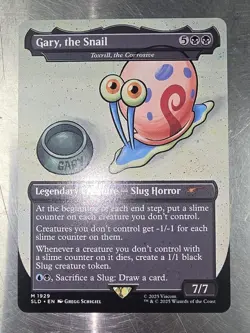 MTG Ã— Secret Lair Drop - Gary, the Snail - Toxrill, the Corrosive - Regular NM - Image 1