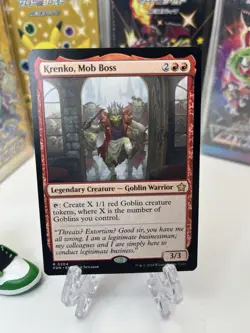 Krenko, Mob Boss FDN Foundations Magic The Gathering MTG 204 RARE M/NM - Image 1