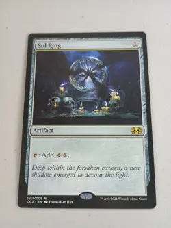 MTG Sol Ring 007/008 R Commander Collection: Black Magic NM - Image 1