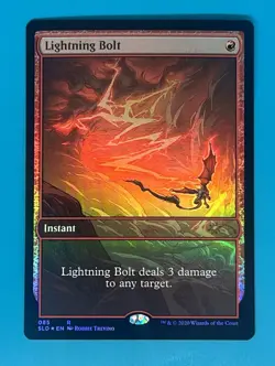 Mtg Lightning Bolt (085) Secret Lair Drop Foil - Image 1