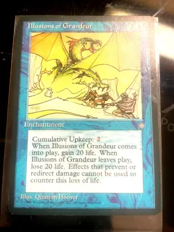 Illusions of Grandeur - Medium Play MTG Ice Age - Image 1