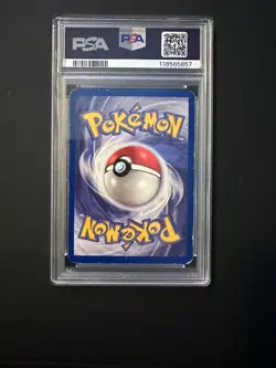 Dark Vaporeon 2000 Pokemon Rocket VG-EX #45 PSA 4 - Image 2