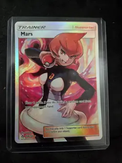 Mars (Full Art) 154/156 Sm-Ultra Prism Holo Pokemon Card TCG - Image 1