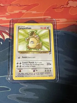 Kangaskhan 26/130 Base Set 2 Non-HOLO Rare Pokemon Card HP - Image 1