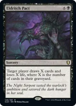 Eldritch Pact - Light Play MTG Commander Legends: Battle for Baldur's Gate - Image 1