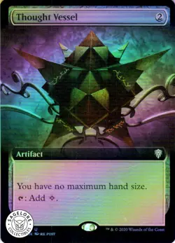 MTG Thought Vessel (Extended Art) (703) | NM Foil | Commander Legends (CMR) - Image 1