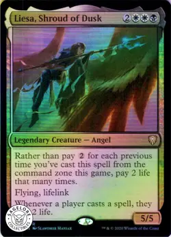 MTG Liesa, Shroud of Dusk (286) | NM Foil | Commander Legends (CMR) - Image 1