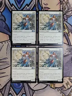 4x Angel of Vitality - NM/M M20 Core Set 2020 MTG Magic the Gathering - Image 1