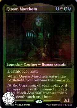 MTG Queen Marchesa (Foil Etched) (531) | NM Foil | Commander Legends (CMR) - Image 1