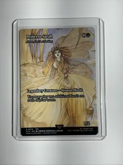 Princess Sarah - Azusa, Lost but Seeking (Showcase) Final Fantasy 0015 MTG - Image 1