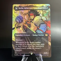 Jecht, Reluctant Guardian - (extended art) - Final Fantasy FIN - NM MTG - Image 1