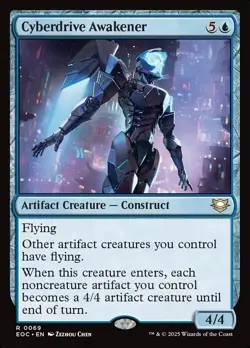 Cyberdrive Awakener - 69 - NM - Commander: Edge of Eternities - MTG - Image 1