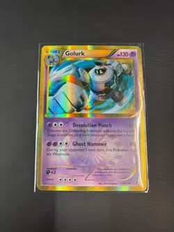 Golurk 150/149 Boundaries Crossed Holo Gold Secret Rare Pokemon TCG NM - Image 1