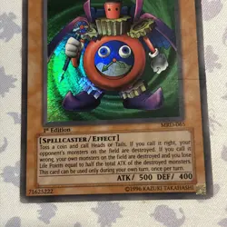 Time Wizard MRD-065 1st edition YuGiOh Metal Raiders    - Image 4