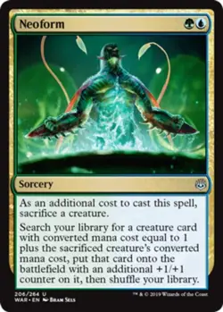 MTG - Neoform - War of the Spark - NM, English Magic FLAT RATE SHIP - Image 2